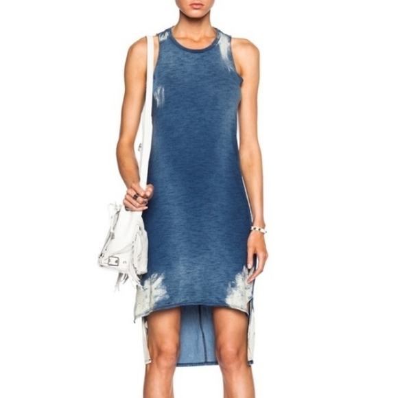 NSF "Tako" Acid Washed Tank Dress in "Mesa" - Picture 2 of 10